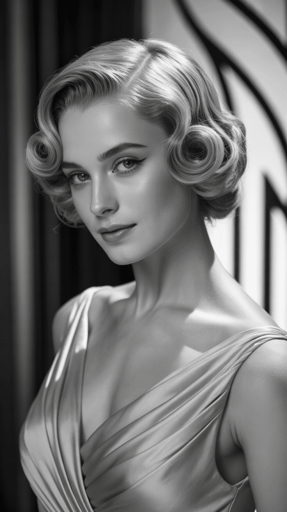 33 Vintage 1930s Updo Hairstyles for Special Occasions 32 Spiral Roll Formation