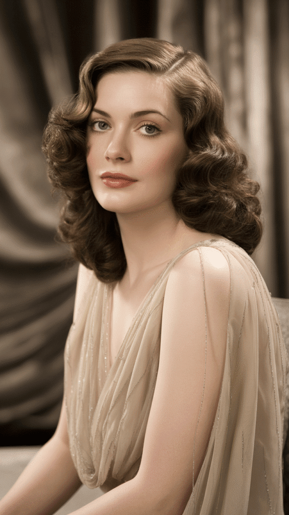 30 Step-by-Step 1930s Hairstyles Tutorial for a Retro Makeover 2 Marcel Waves with Curling Iron