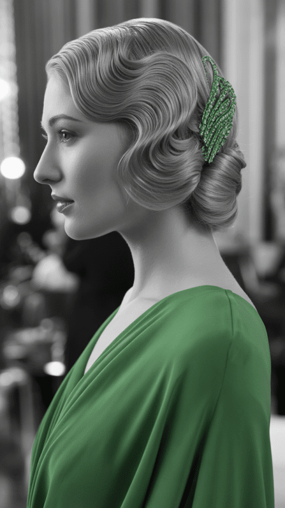 27 Classic 1930s Hairstyles That Bring Vintage Glamour Back 24 The Side-Swept Updo