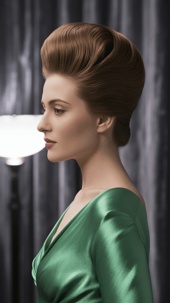 33 Elegant 1930s Updo Hairstyles for Long Hair You Must Try 17 Asymmetrical Wave and Curl Updo