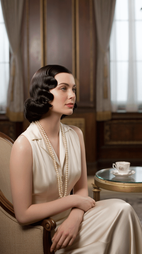 30 Effortless 1930s Hairstyle Ideas for Inspiration 19 The Gibson Tuck