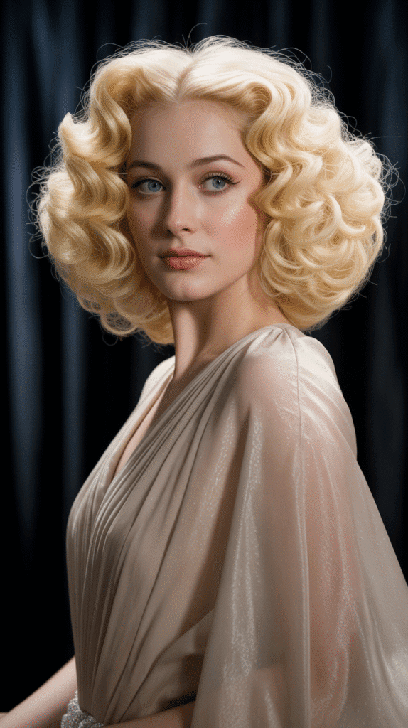 27 Iconic 1930s Hairstyles for Women That Stay Forever Stylish 25 Deep Waves with Height