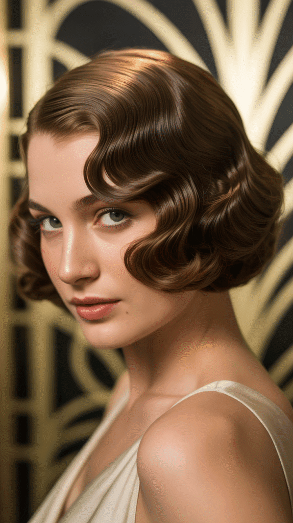 27 Chic 1930s Short Hairstyles Perfect for Timeless Look 2 The Finger Wave Bob