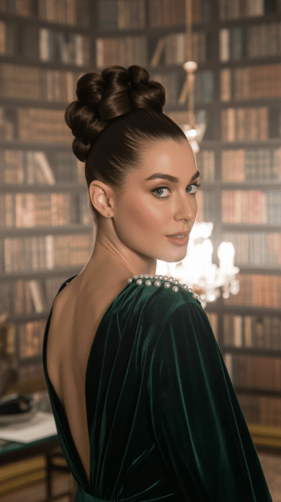 30 Elegant French Hairstyles for Long Hair That Turn Heads 15 The Elegant Chignon with Twist