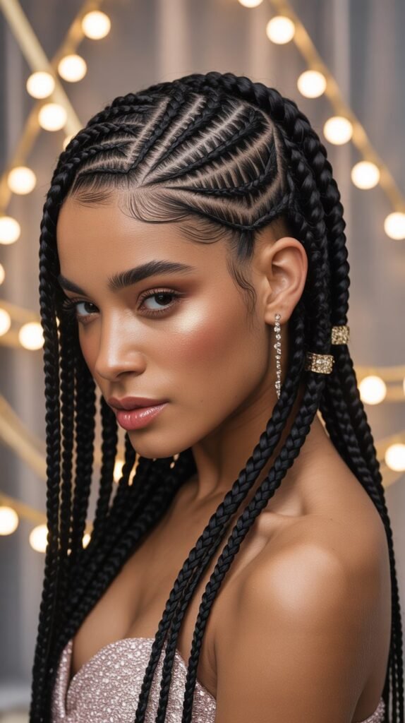  Stitch Braids in Geometric Patterns