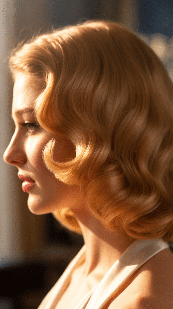 30 Dreamy Whimsical Hairstyles for Medium-Length Hair You'll Fall in Love With 10  Soft Vintage Waves