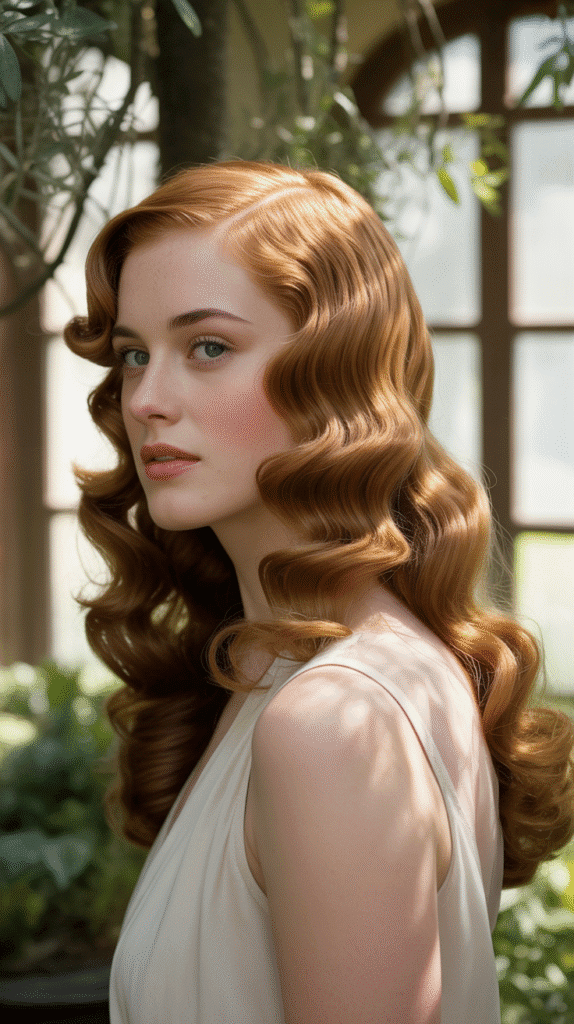 27 Classic 1930s Hairstyles That Bring Vintage Glamour Back 21 The Waterfall Wave