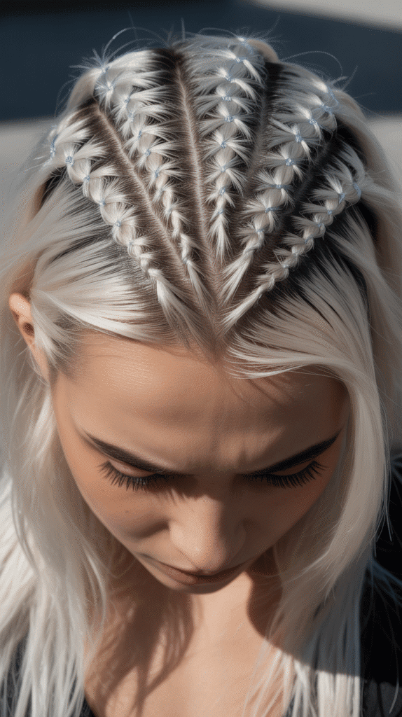 27 Magical Elf Hairstyles for Short Hair Perfect for Cosplay or Holidays 4 Braided Pixie Undercut Design