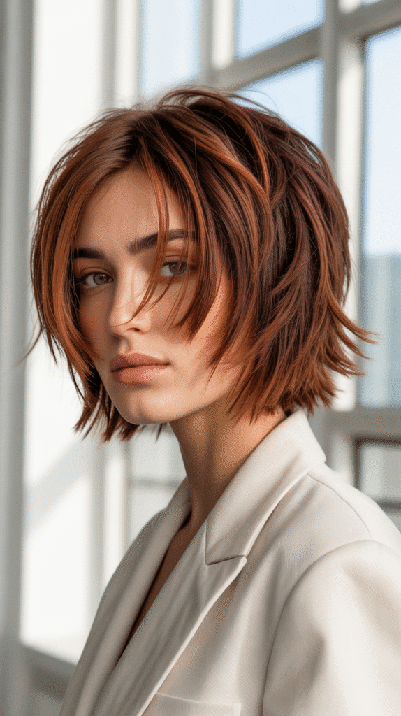 30 Trendy 90s Short Hairstyles to Try 6 The Choppy Layered Bob