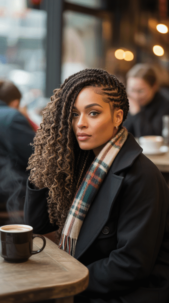 27 Best Winter Braided Hairstyles for Black Women to Stay Cute & Cozy 20 Crochet Braids