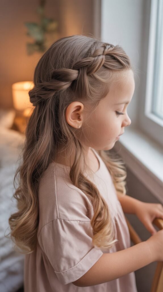 Twisted Crown with Loose Ends