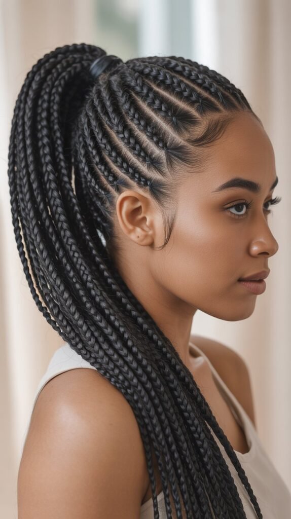 Braided Ponytail