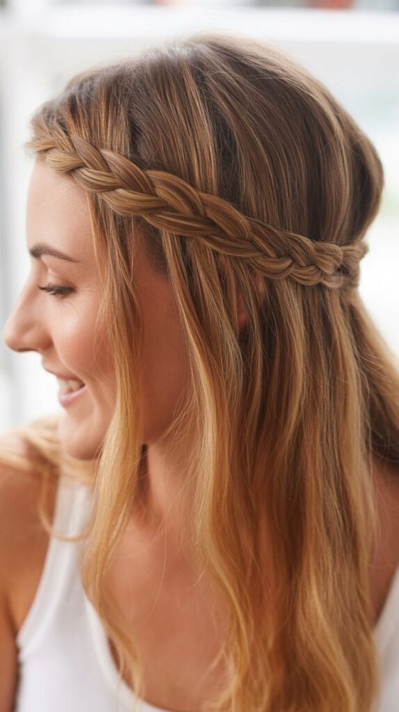 Braided Headband Style