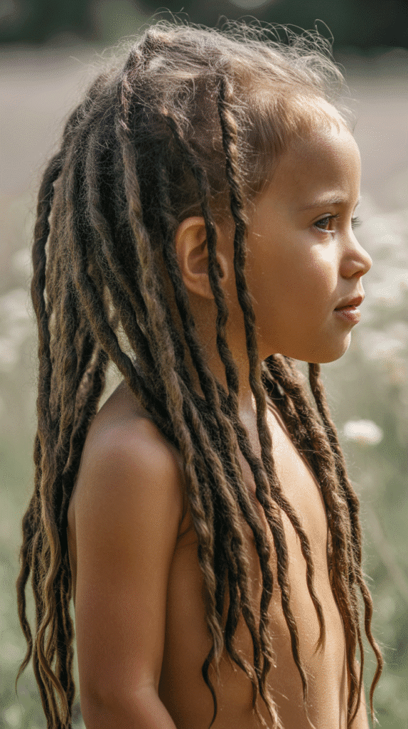30 Latest Dreadlock Styles for Kids That Are Adorable 18 Waterfall Loc Style
