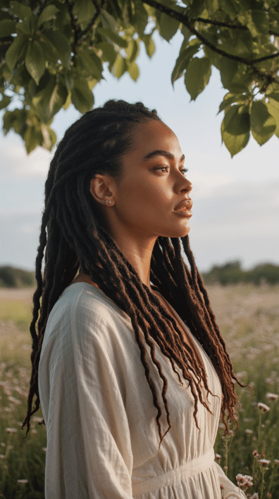 27 Latest Dreadlock Styles for Ladies That Slay Every Look 6 Long Flowing Dreadlocks