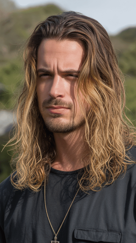28 Stylish Elf Hairstyles for Men That Look Bold and Mystical 18 Highlighted Dimensional Coloring