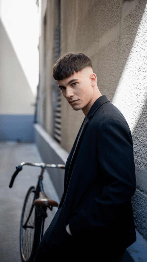 30 Classic French Hairstyles for Men That Never Go Out of Style 15 Textured Caesar Cut