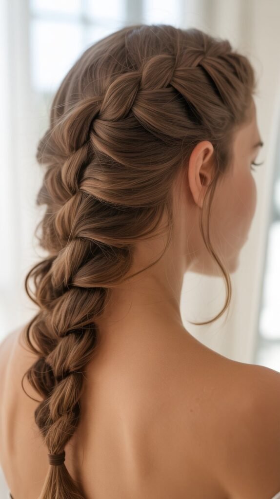 Dutch Braid (Inverted French Braid)