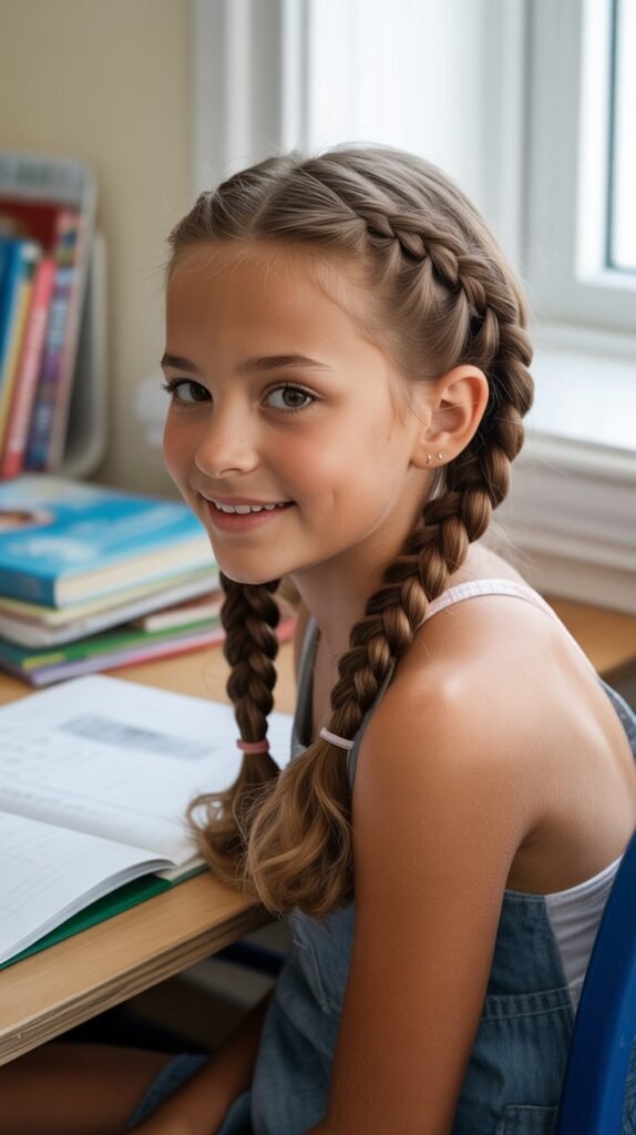 Easy Braided Hairstyles for School