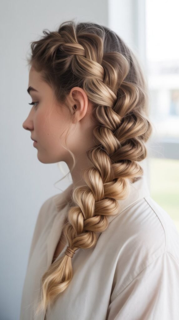 Pull-Through Braid
