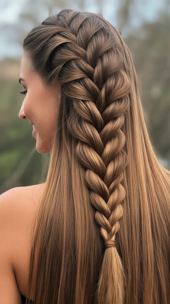 Pull-Through Braid