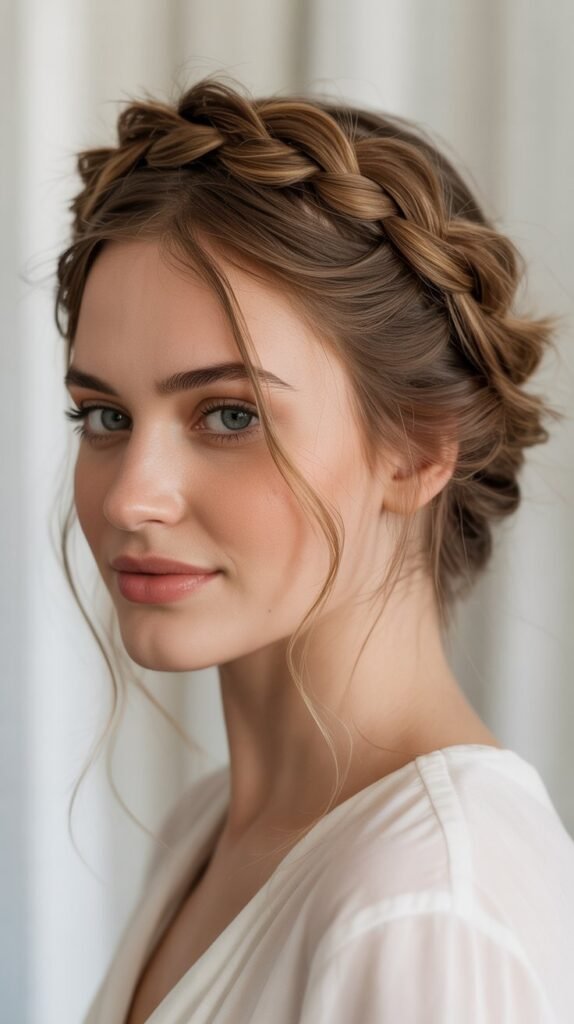 Twisted Crown Braid