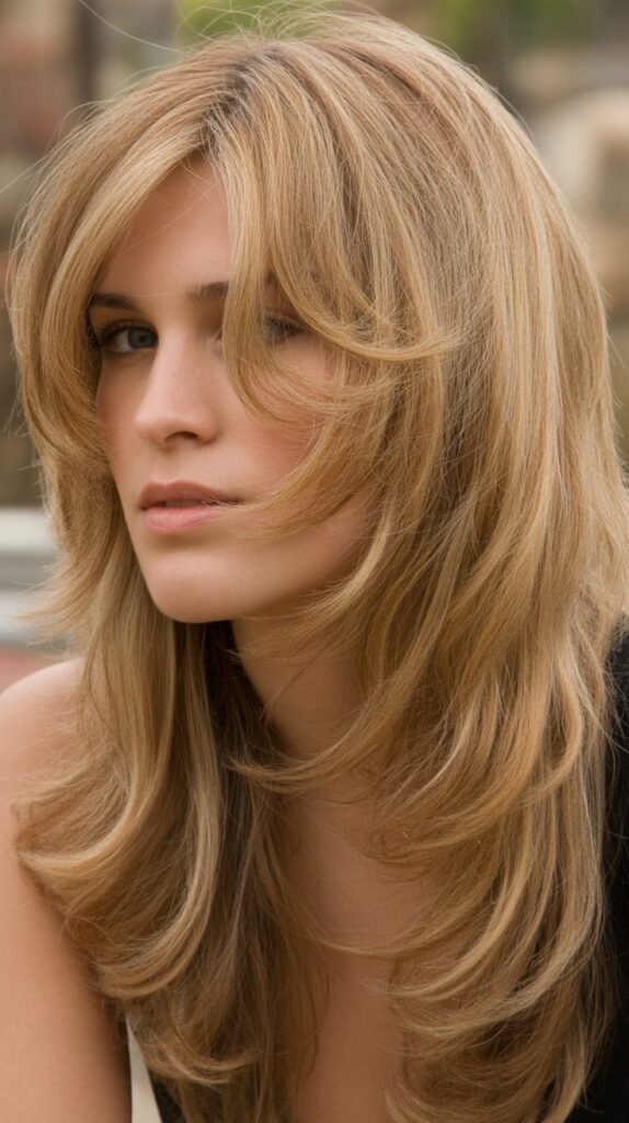 Side-Swept Layered Style