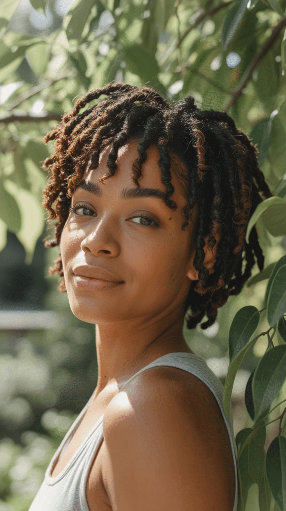 33 Chic Short Dreadlock Styles for Ladies That Stay in Style 30 Washed and Fluffed Locs