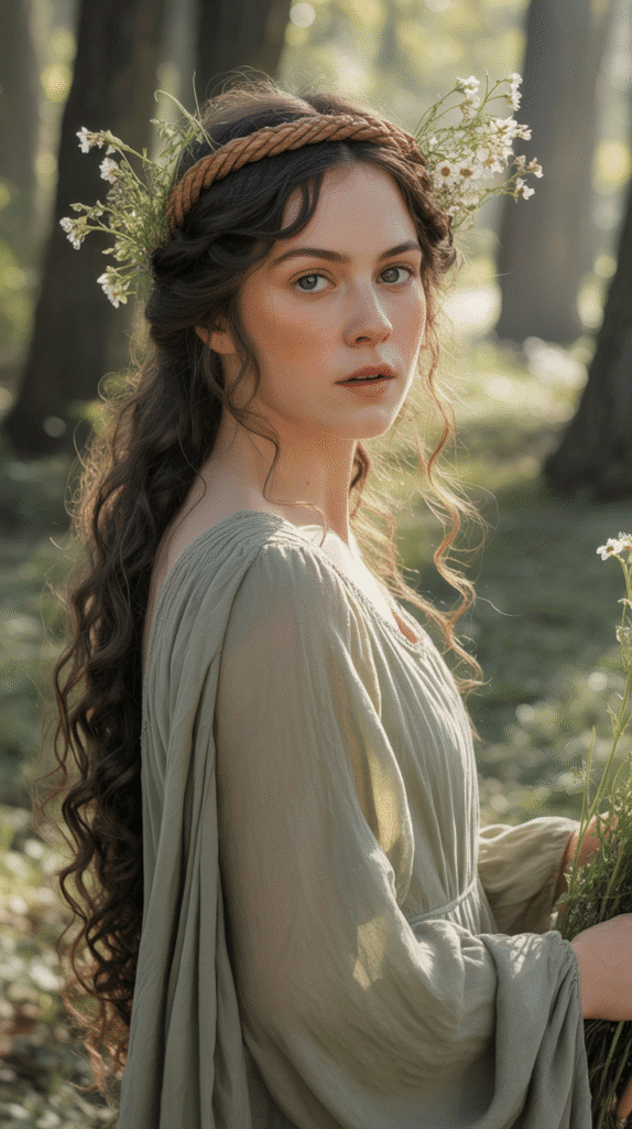 33 Step-by-Step Medieval Hairstyles for Princesses 9 The Twisted Rope Crown