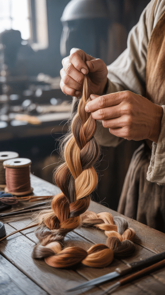 27 Beautiful Medieval Braided Hairstyles for Princesses 26 Five-Strand Braid