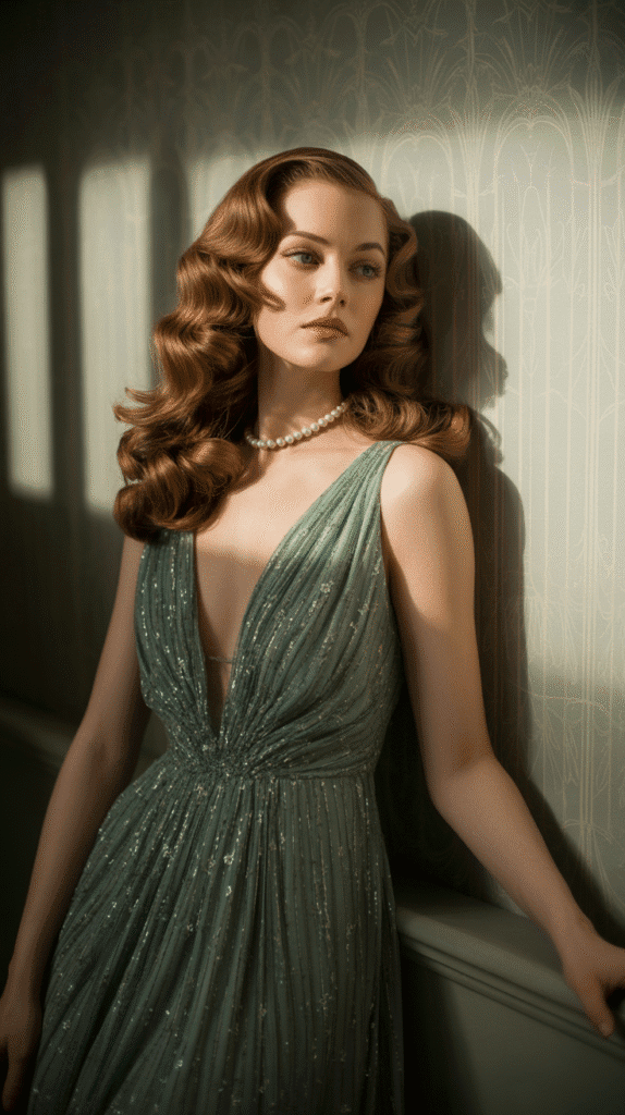 30 Elegant 1930s Hairstyles for Long Hair You'll Fall in Love With 3 Marcel Waves