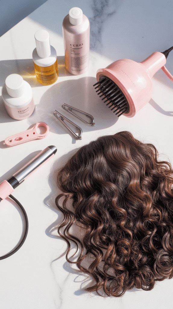 How to Cut Curly Hair with Bangs at Home – Simple Step-by-Step Guide 8 Styling and Maintaining Your New Curly Bangs