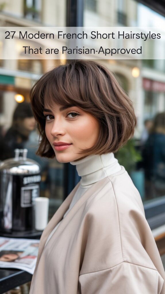 27 Modern French Short Hairstyles That Are Parisian-Approved Modern French Short Hairstyles That Are Parisian-Approved