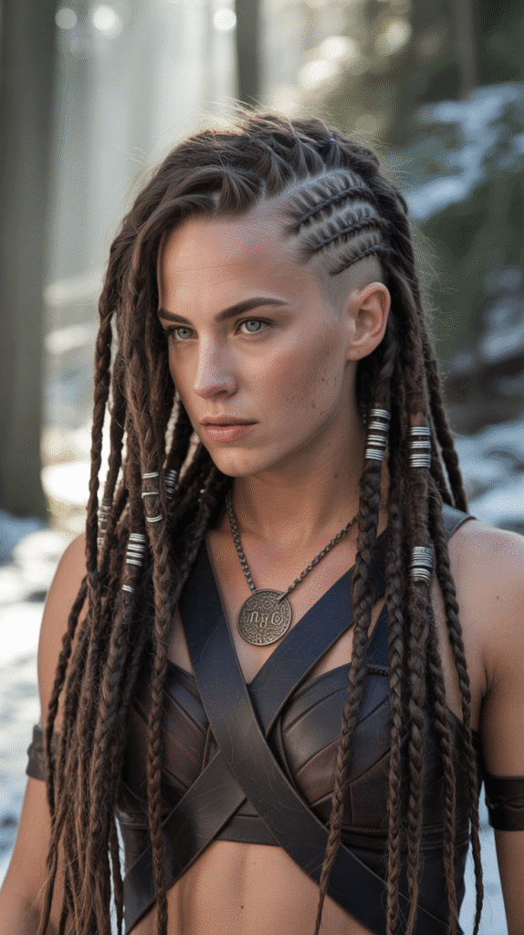 27 Latest Dreadlock Style Designs That Are Creative and Unique 20 Viking-Inspired Braided Locs
