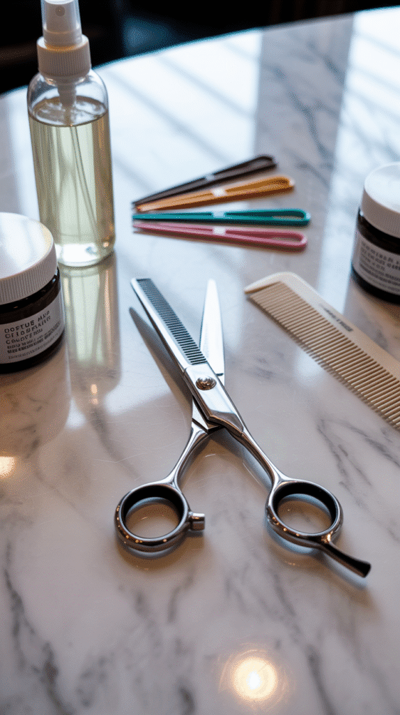 How to Cut Curly Hair with Bangs at Home – Simple Step-by-Step Guide 2 Essential Tools and Products You'll Need