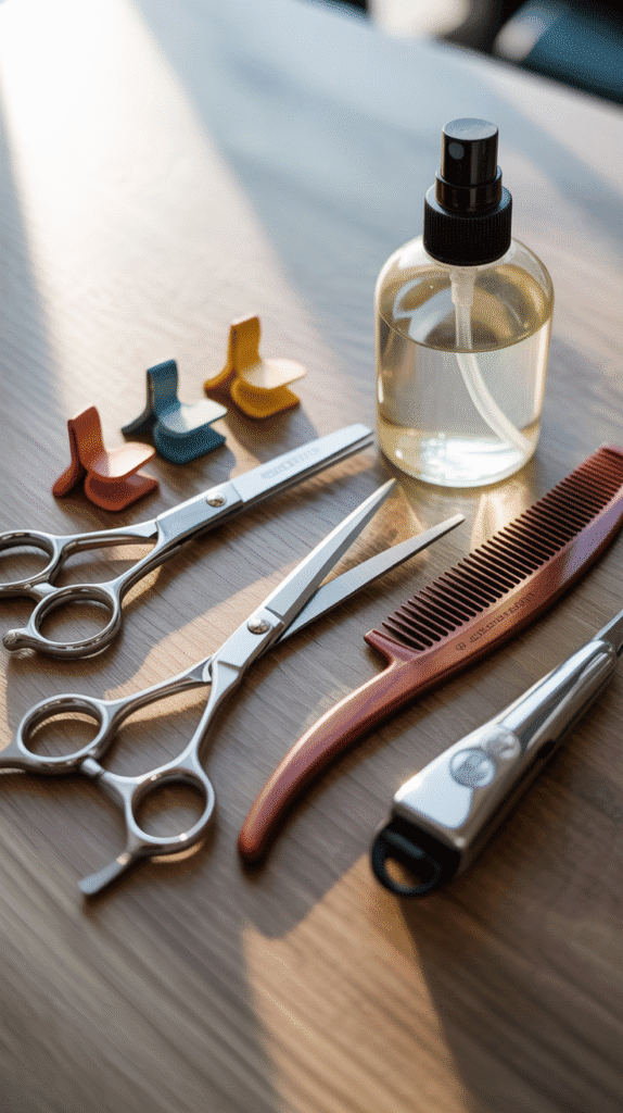 How to Cut Men's Curly Hair at Home – Barber Tips 2 Essential Tools for Cutting Curly Hair at Home