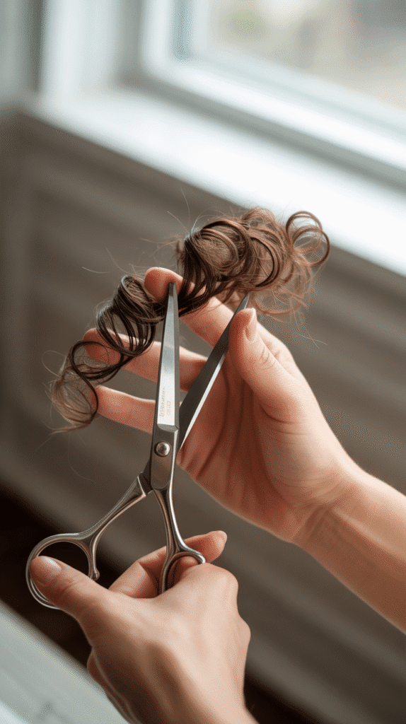 DIY Curly Hair Haircuts You Can Try at Home 4 Curl-by-Curl Cutting Technique