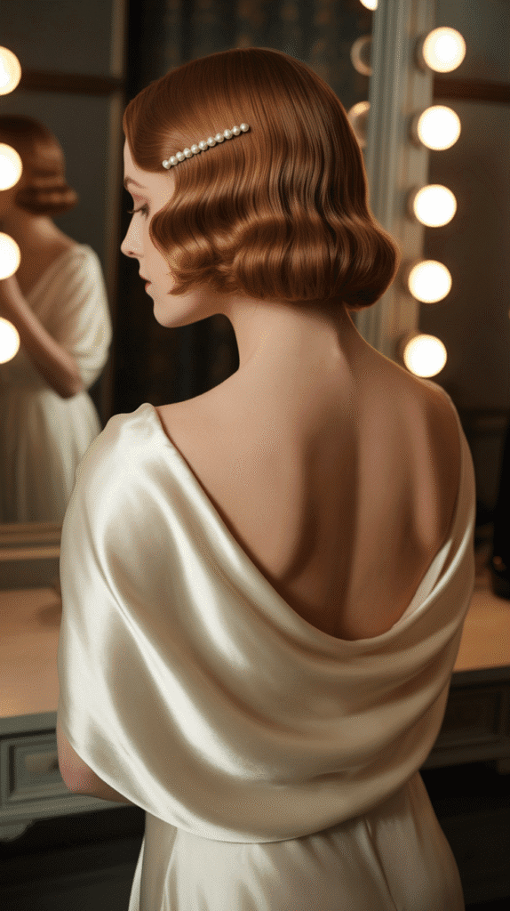 27 Easy 1930s Hairstyles for Long Hair Tutorial for Beginners 3 Low Chignon with Waves