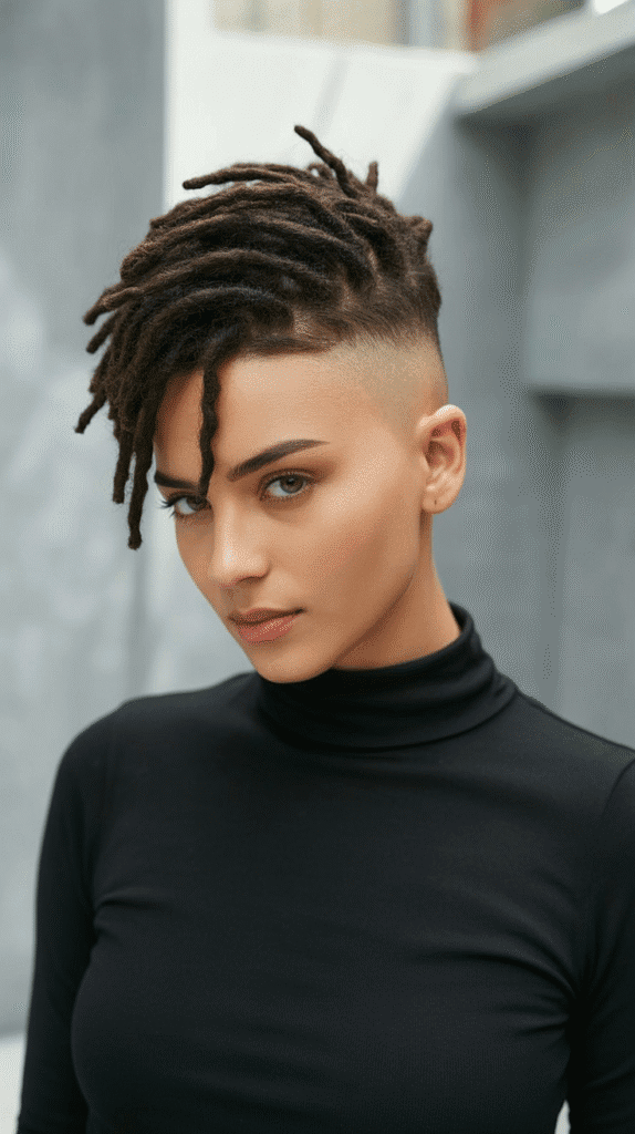 33 Trendy Dreadlock Styles for Ladies to Try This Year 30 Tapered Loc Cut