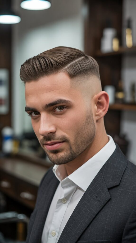 30 Latest French Hairstyles for Men That Exude Style 20 French Side Part Fade
