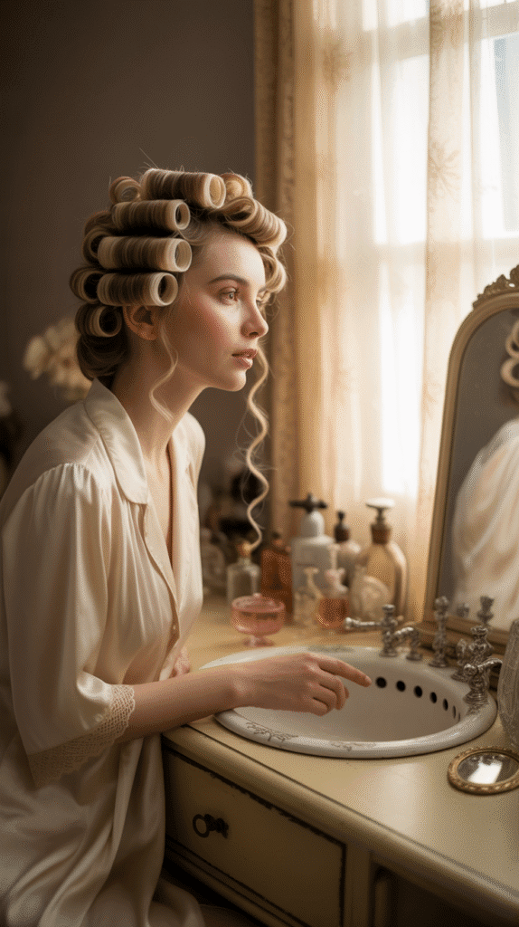 27 Easy 1930s Hairstyles for Long Hair Tutorial for Beginners 14 Overnight Set with Rag Curls