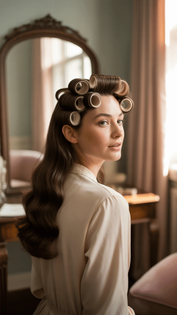 30 Elegant 1930s Hairstyles for Long Hair You'll Fall in Love With 7 Pin Curl Set Waves