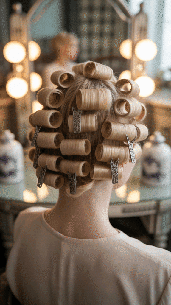 27 Classic 1930s Hairstyles That Bring Vintage Glamour Back 4 Pin Curls and Setting Patterns