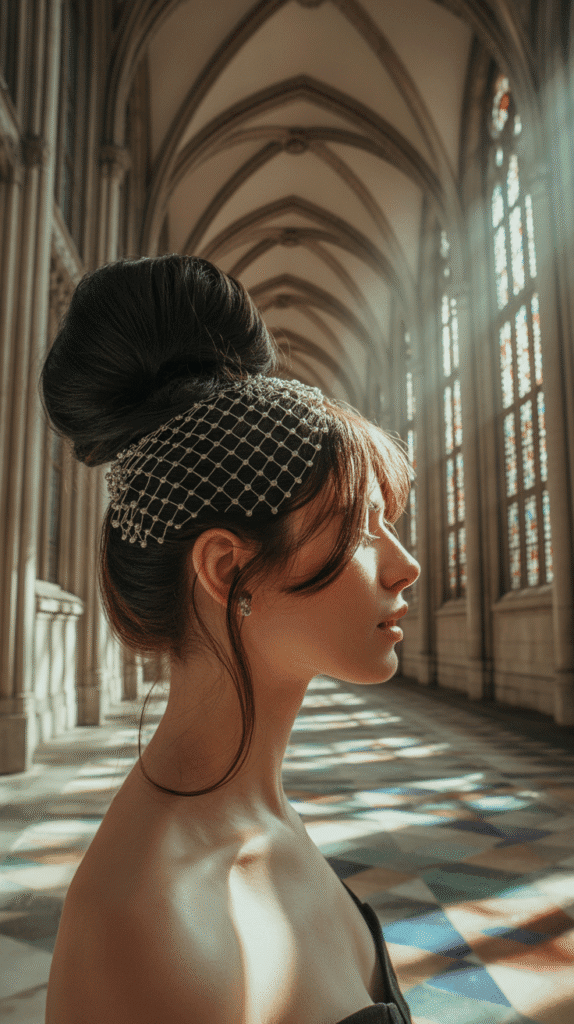 27 Elegant Medieval Updo Hairstyles for Princesses 11 The Gothic Cathedral Bun