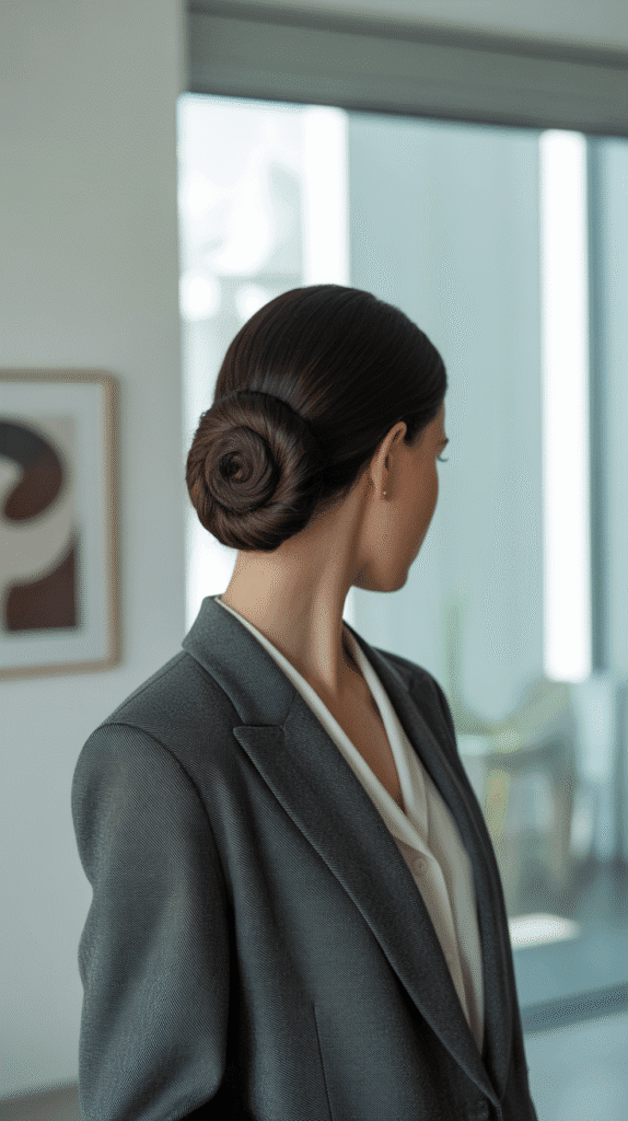 37 Best Dreadlock Styles for Black Women That Slay Every Look 28 Low Twisted Bun