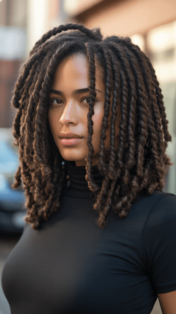 27 Latest Dreadlock Styles That Are Trendy and Timeless 26 Barrel Twist Locs