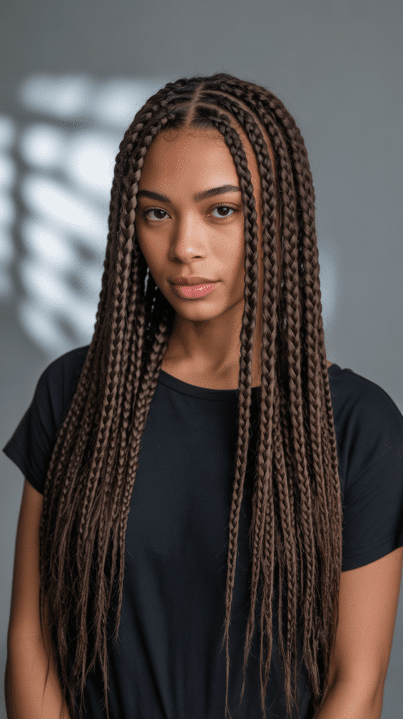 33 Latest Dreadlock Styles for Long Hair That Turn Heads 32 Pulled-Through Braid Illusion