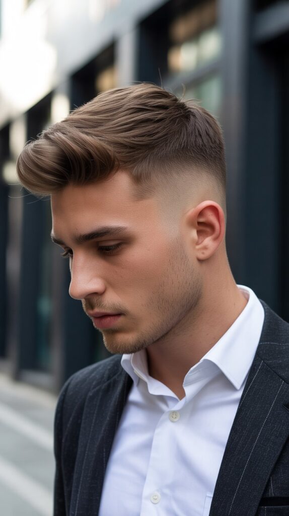 30 Latest French Hairstyles for Men That Exude Style 6 French Taper Fade