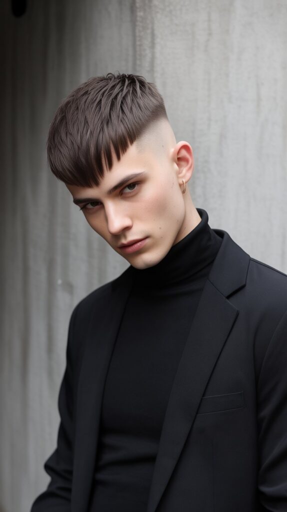 30 Latest French Hairstyles for Men That Exude Style 27 High-Contrast French Cut