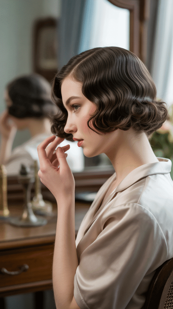 30 Step-by-Step 1930s Hairstyles Tutorial for a Retro Makeover 22 Tiered Wave Bob